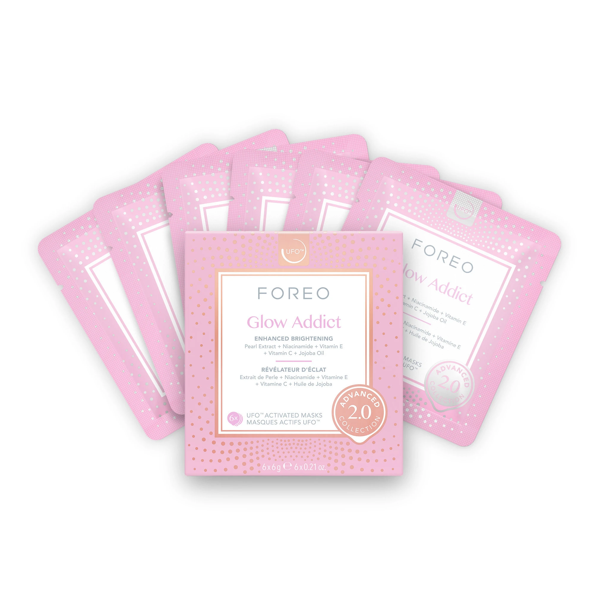 Foreo UFO Mask Glow Addict 2.0 x 6