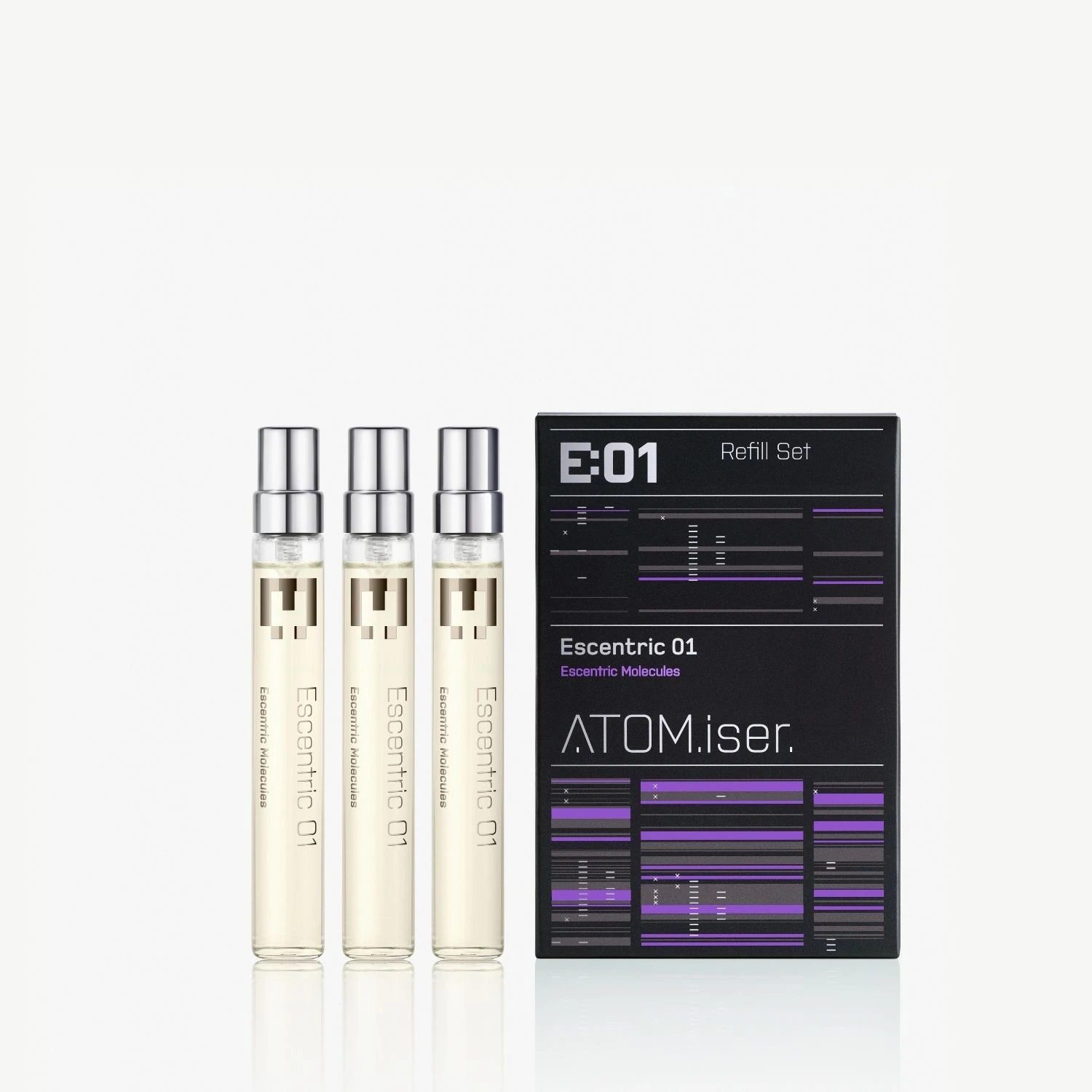 Escentric Molecules Escentric 01 ATOM.iser Set Refill Vials