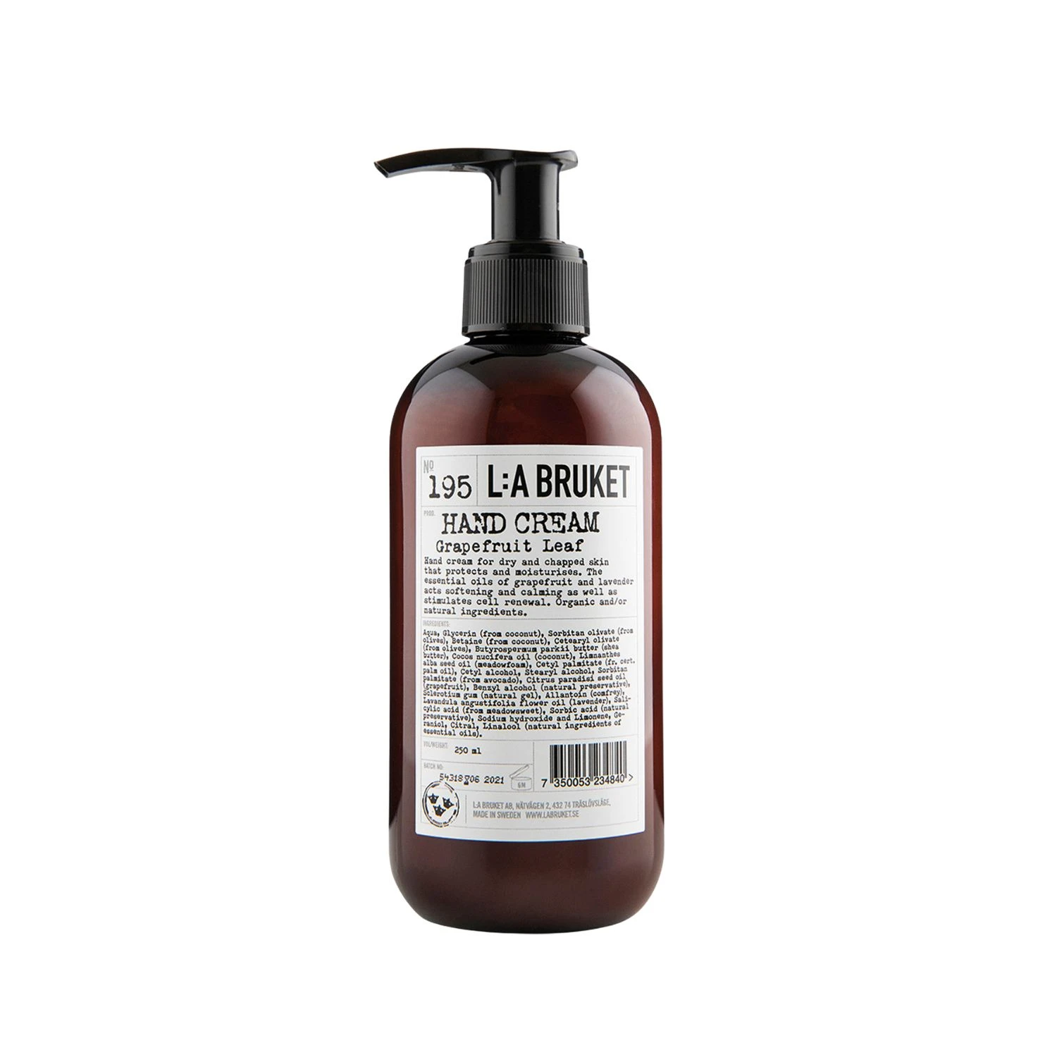 L:A Bruket Hand Cream Grapefruit Leaf 240 ml
