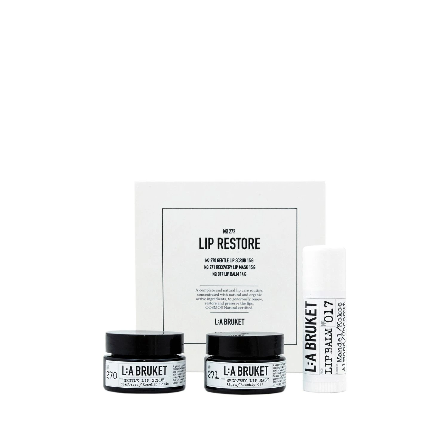 L:A Bruket Lip Restore Kit