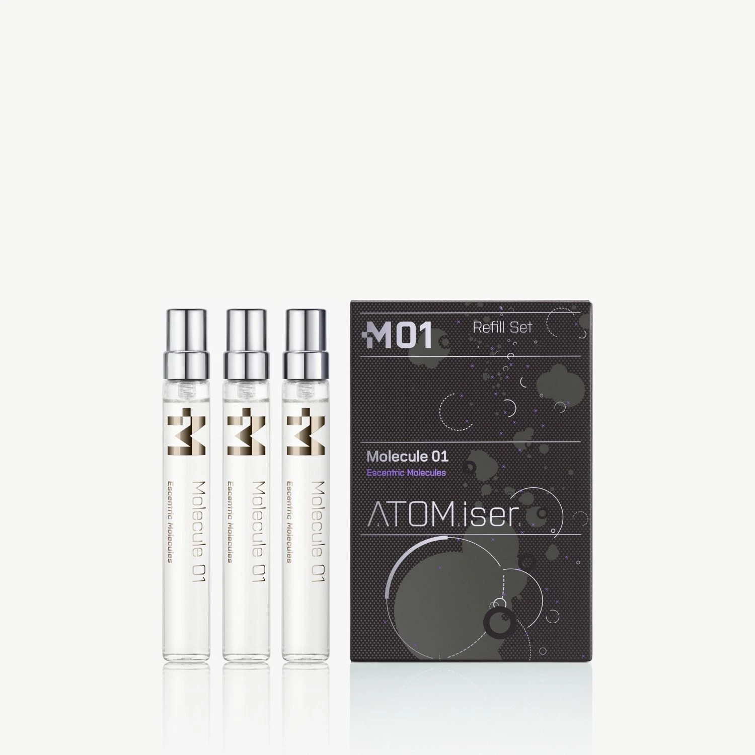 Escentric Molecules Molecule 01 ATOM.iser Set Refill Vials